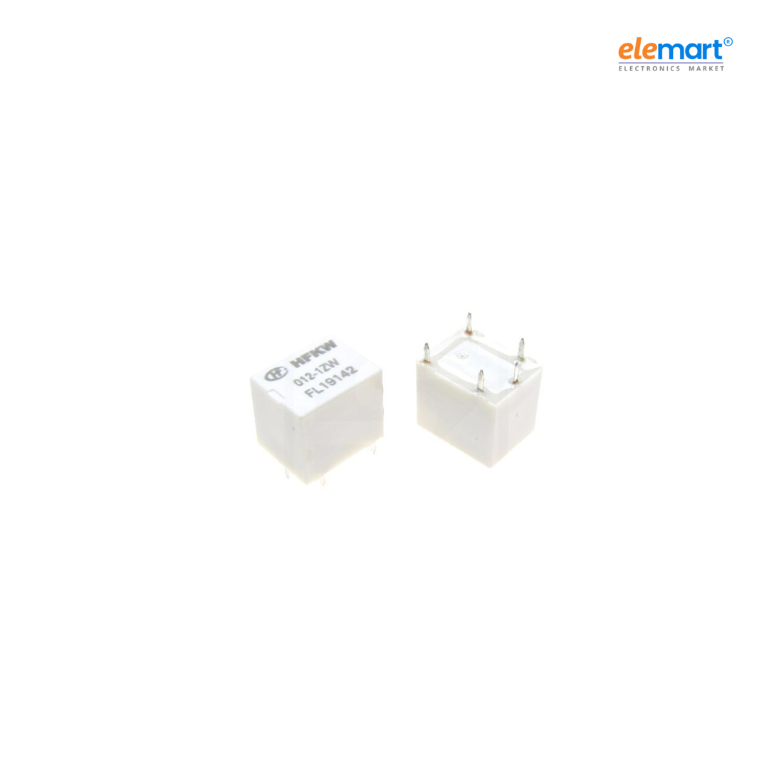 HFKW/012-1ZW - 12VDC 1C Subminiature Automotive Relay 15.7x12.5x14mm