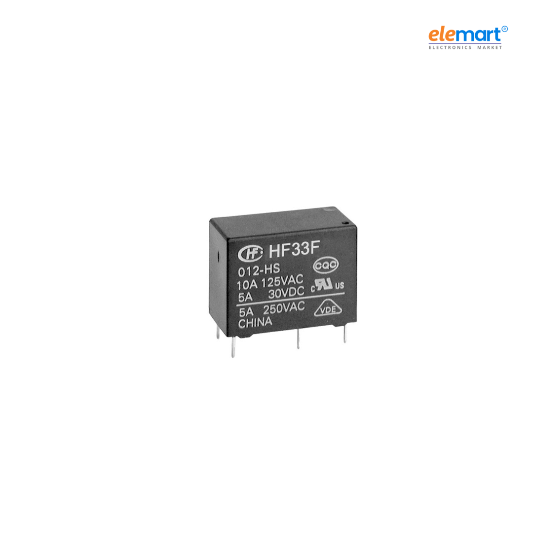 HF33F/006-HSL - 6VDC 1A Subminiature Intermediate Power Relay 20.5×10.2×15.3mm