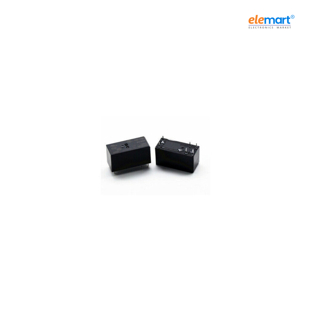 HF115F/012-2HS4AF - 12VDC 5.0mm 2 pole 8A Miniature High Power Relay 29.0x12.7x15.7mm