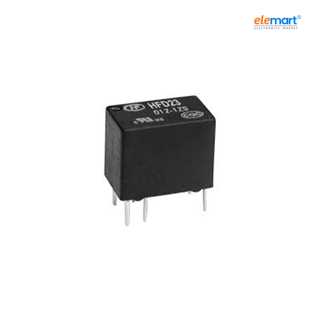 Hongfa HFD23 Series 2A SPDT 5VDC Subminiature PCB Highly Sensitive Signal Relay