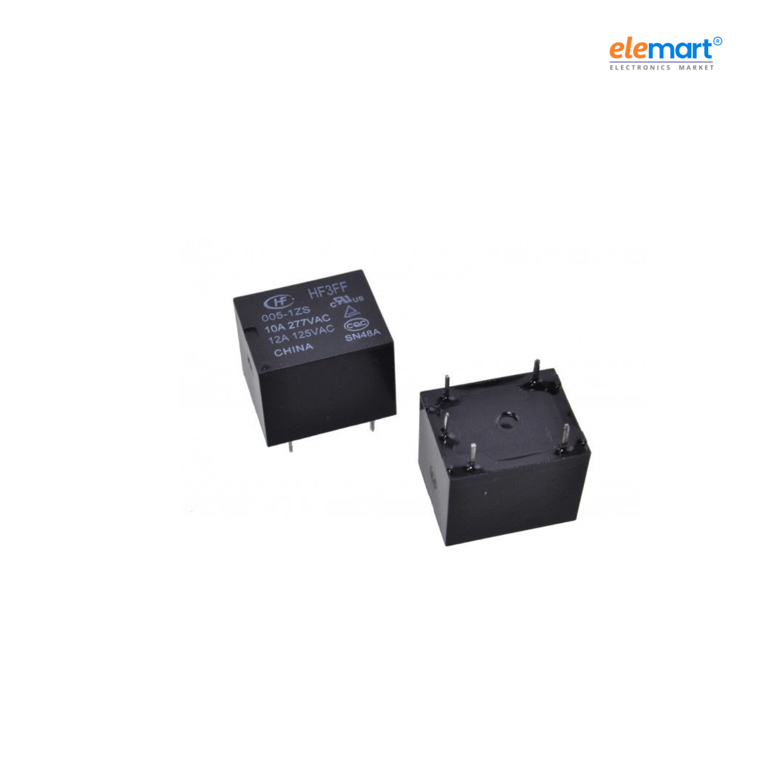 Hongfa HF3FF Series 10A SPDT 24VDC PCB Mount Sealed Subminiature High Power Relay