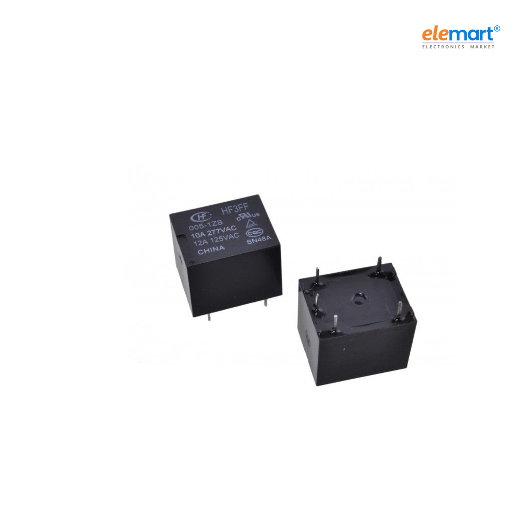 Hongfa HF3FF Series 10A SPDT 12VDC PCB Mount Sealed Subminiature High Power Relay