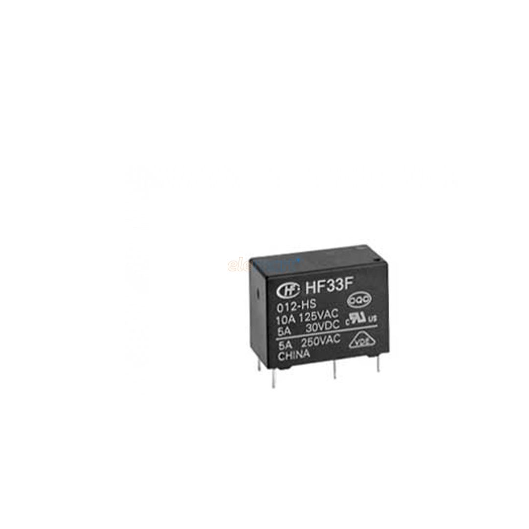 Hongfa HF33F Series 3A SPDT 24V Sealed Subminiature Intermediate Power Relay