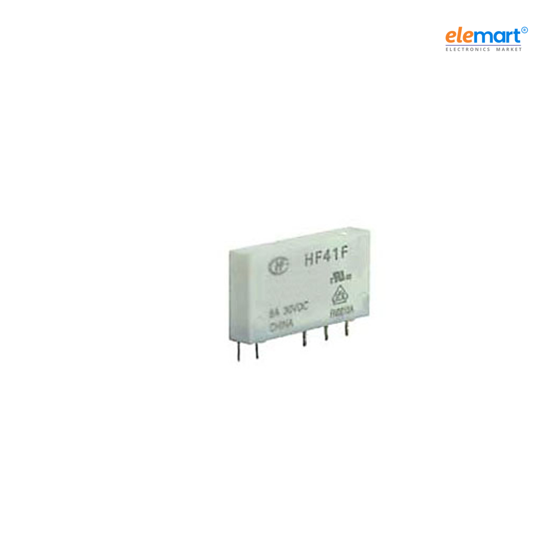 Hongfa HF41F Series 6A SPDT 12VDC PCB Mount Sealed Subminiature Power Relay