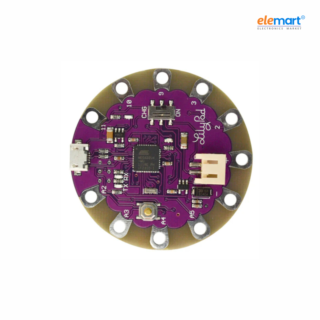 Lilypad USB ATmega32U4 Main Development Board For eTextiles & Wearables