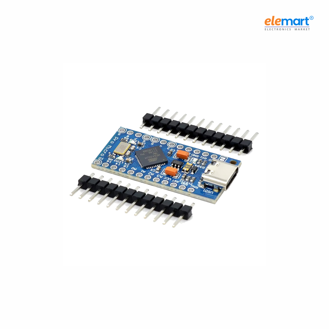 ATmega32U4 Pro Micro Development Board 5V 16MHz Type-C USB Module