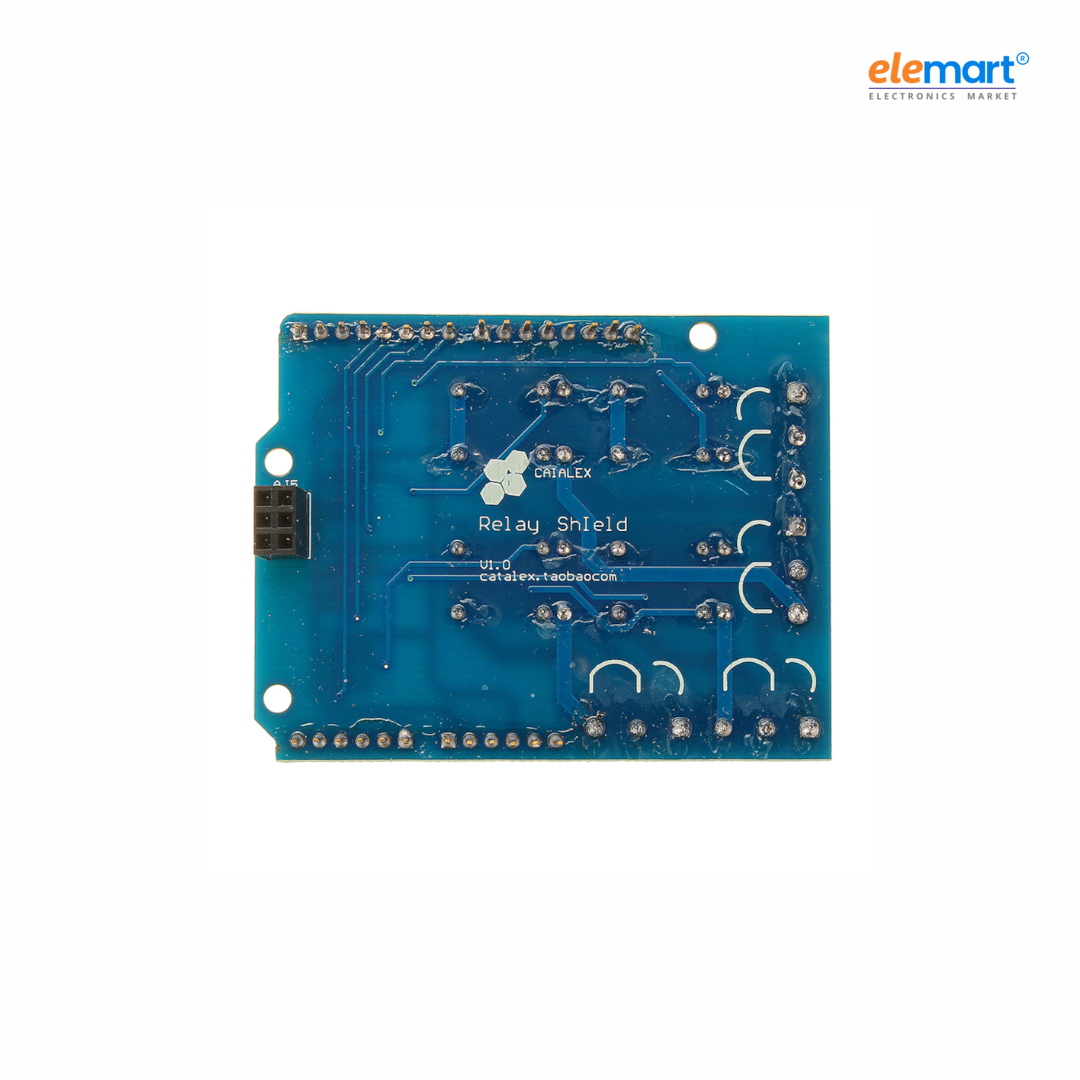 4 Channel Relay Shield Module for Arduino