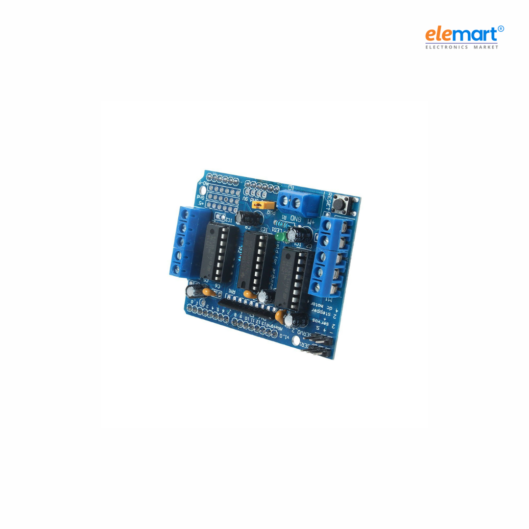 Arduino Motor Shield for DC Servo & Stepper Motors L293D