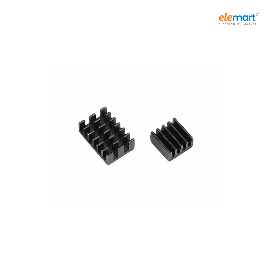 3 in 1 Black Aluminum Heat Sink for Raspberry Pi 4B