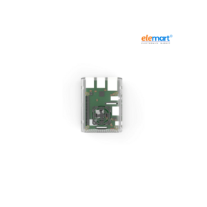 Raspberry Pi 4 Enclosure Case with Fan Heatsink Transparent