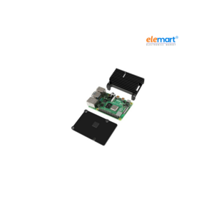 Aluminium Heatsink Case for Raspberry Pi 4 - Anodised Black