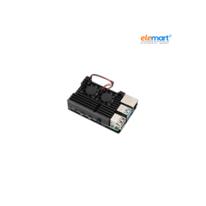 Aluminium Heat Sink Case for Raspberry PI 4 with Double Fan Alloy