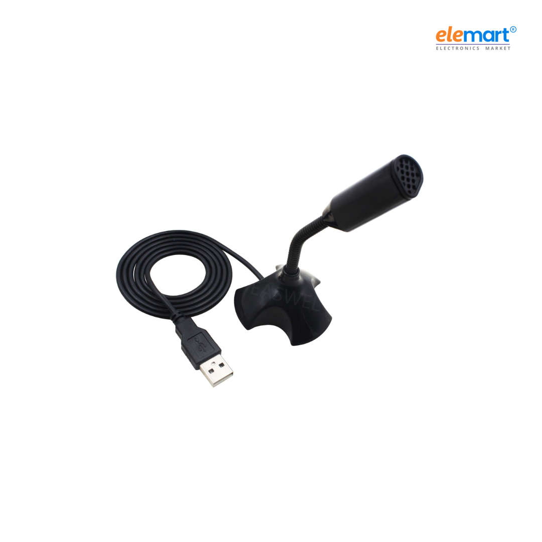 USB Mic for Raspberry Pi Plug and Play Desktop Microphone