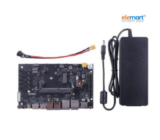 A205 Carrier Board for Jetson Nano/Xavier NX/TX2 NX with compact size and rich ports (6 CSI Camera, 2 HDMI, 5 SATA, M.2 key E supported etc.)