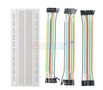 AEROKART INDIA Breadboard Set Prototype Board – 6 PCS 400 Pin Solderless Board Kit for Raspberry pi and Arduino Project