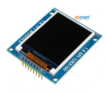 Blue 1.8 Inch ST7735 TFT LCD Module with 4 IO 128*160