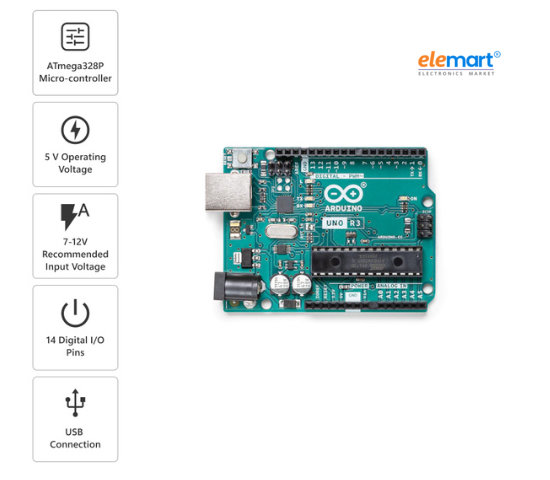Official Arduino Uno Rev3 A000066