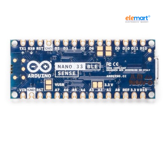 Official Arduino Nano 33 BLE Sense Rev2 ABX00069