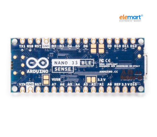 Official Arduino Nano 33 Ble Sense with Header-Rev 2 ABX00070