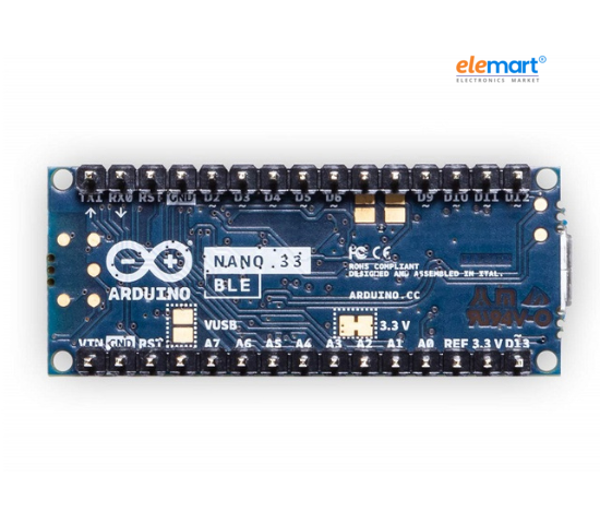 Official ARDUINO NANO 33 BLE Board (Without Header) ABX00030