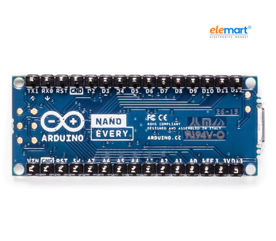 Official Arduino Nano Every With Headers ABX00033