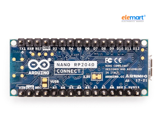 Official Arduino Nano RP2040 Connect with Header ABX00053