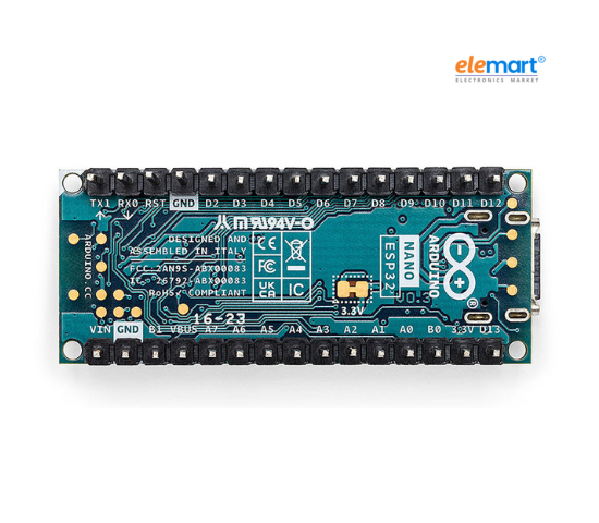 Official Arduino Nano ESP32 with headers ABX00083