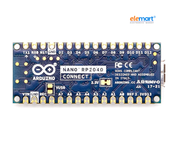 Official Arduino Nano RP2040 Connect without Header ABX00052