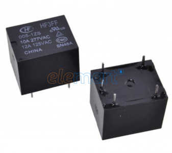 Hongfa HF3FF Series 10A SPDT 6VDC PCB Mount Sealed Subminiature High Power Relay