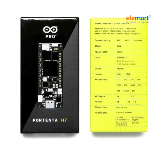 Official Arduino Portenta H7 Development Board ABX00042