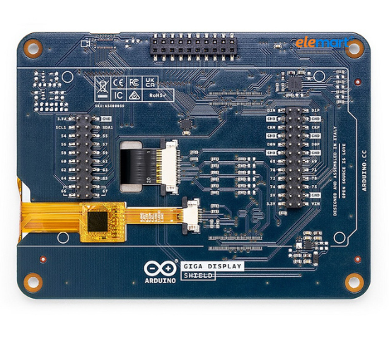 Official Arduino GIGA Display Shield ASX00039