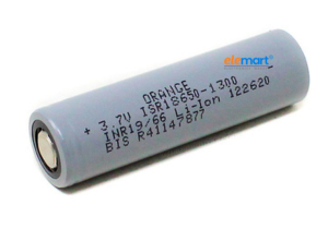 Orange A Grade ISR 18650 3.7V 1300mAh 15C Li-ion Battery