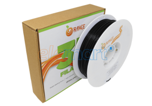 Orange PLA+ 1.75mm 3D Printing Filament 1kg-Black