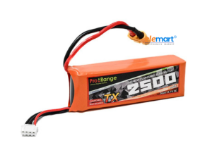 Pro-Range 11.1V 2500mAh 3C 3S (TX) Lithium Polymer Battery Pack