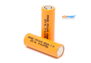 Orange A Grade IFR14430 3.2V 400mAh 3C LiFePO4 Battery