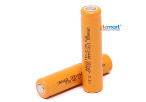 Orange A Grade IFR10440 3.2V 200mAh 3C AAA Size LiFePO4 Battery