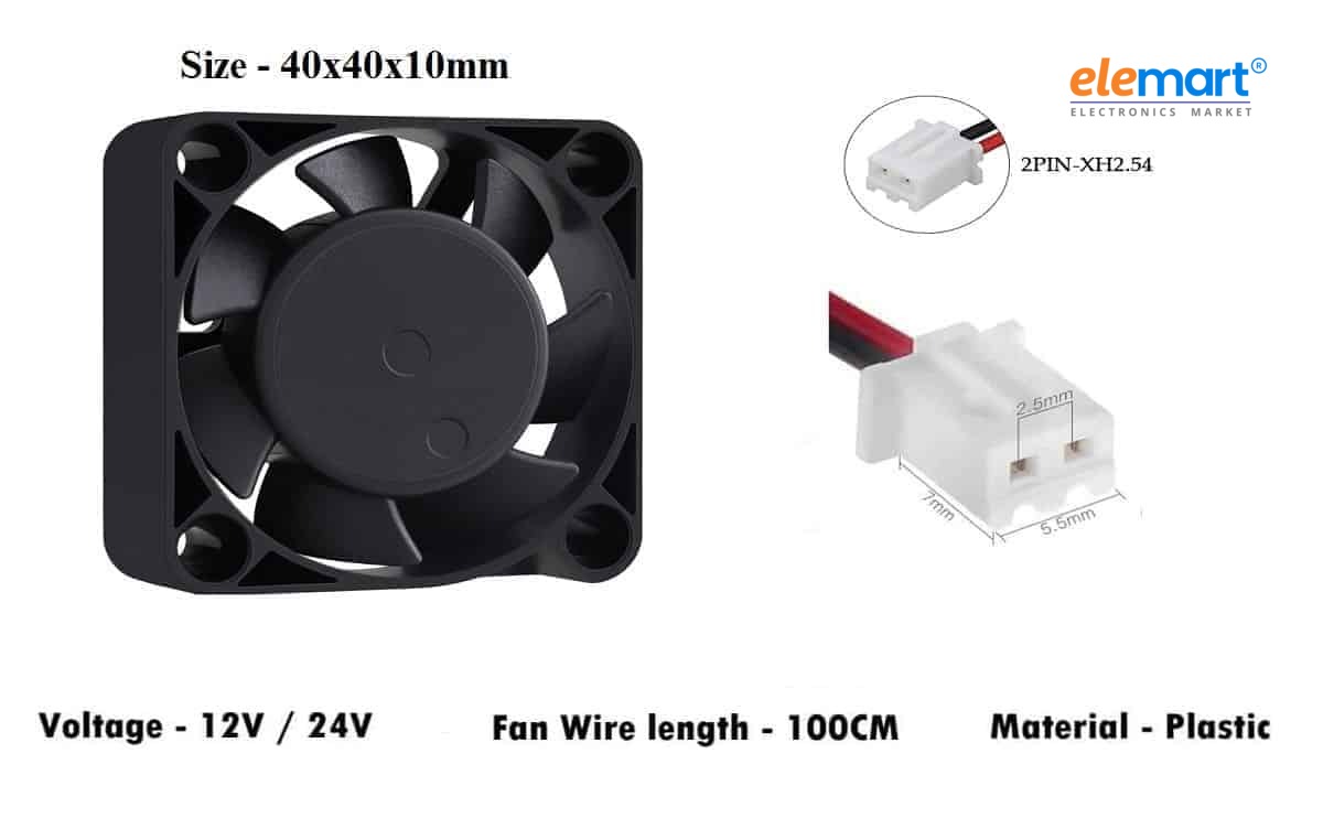 12V 4010 Cooling Fan for 3D Printer