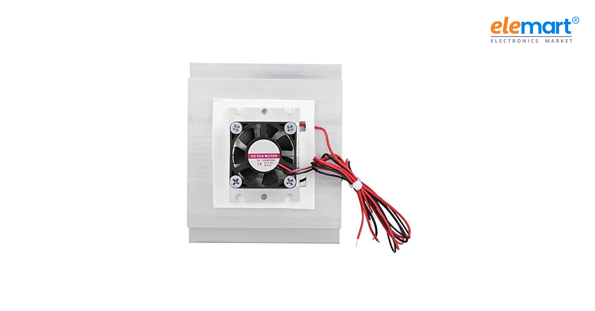 Cooling System Heat Sink Set with FAN DIY Kit for Thermoelectric Peltier Refrigeration (without Peltier Module)