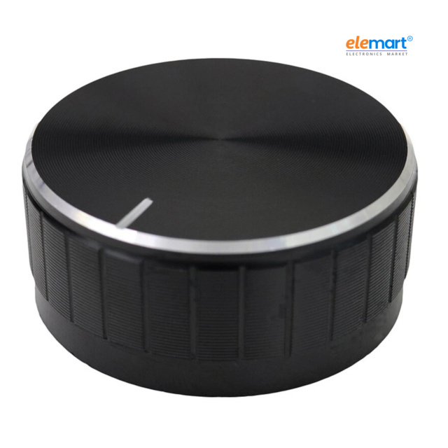 Potentiometer Knob Rotary Switch Cap Black Color