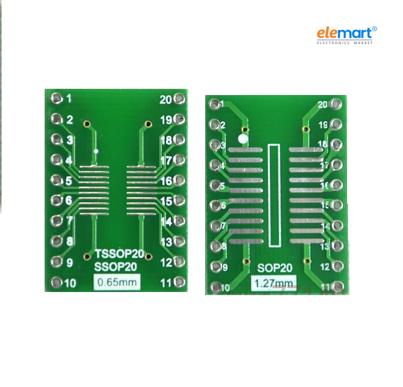 SOIC/SSOP TO DIP 20 PIN Adapter