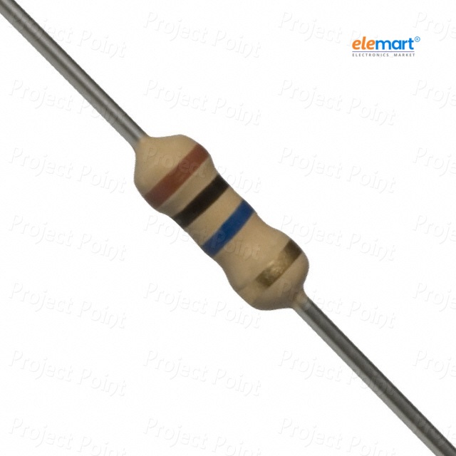 10M Ohm 0.25W Metal Film Resistor