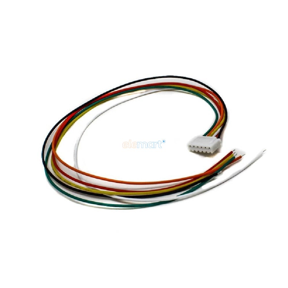 6 Pin JST XH 2.54mm Pitch Plug and Socket with Cable