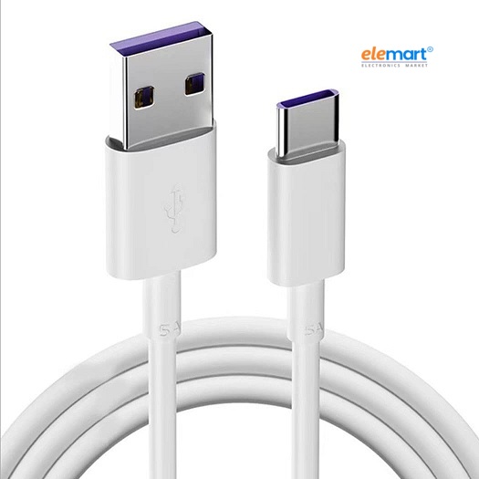 White Type C cable – 1m for Arduino Nano V3.0