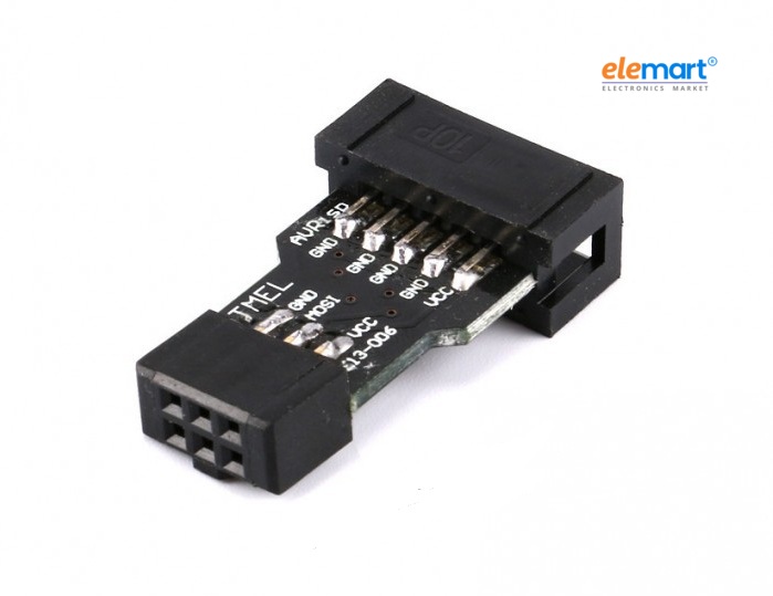 AVR ISP 10 Pin to 6 Pin Adapter Board