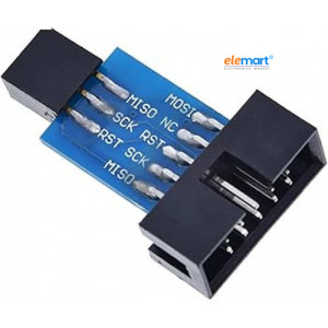 AVR ISP 10 Pin to 6 Pin Adapter Board