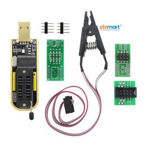 SPI BIOS Flash Program Clip - SOP16 to DIP8 Programmer Testing Clip