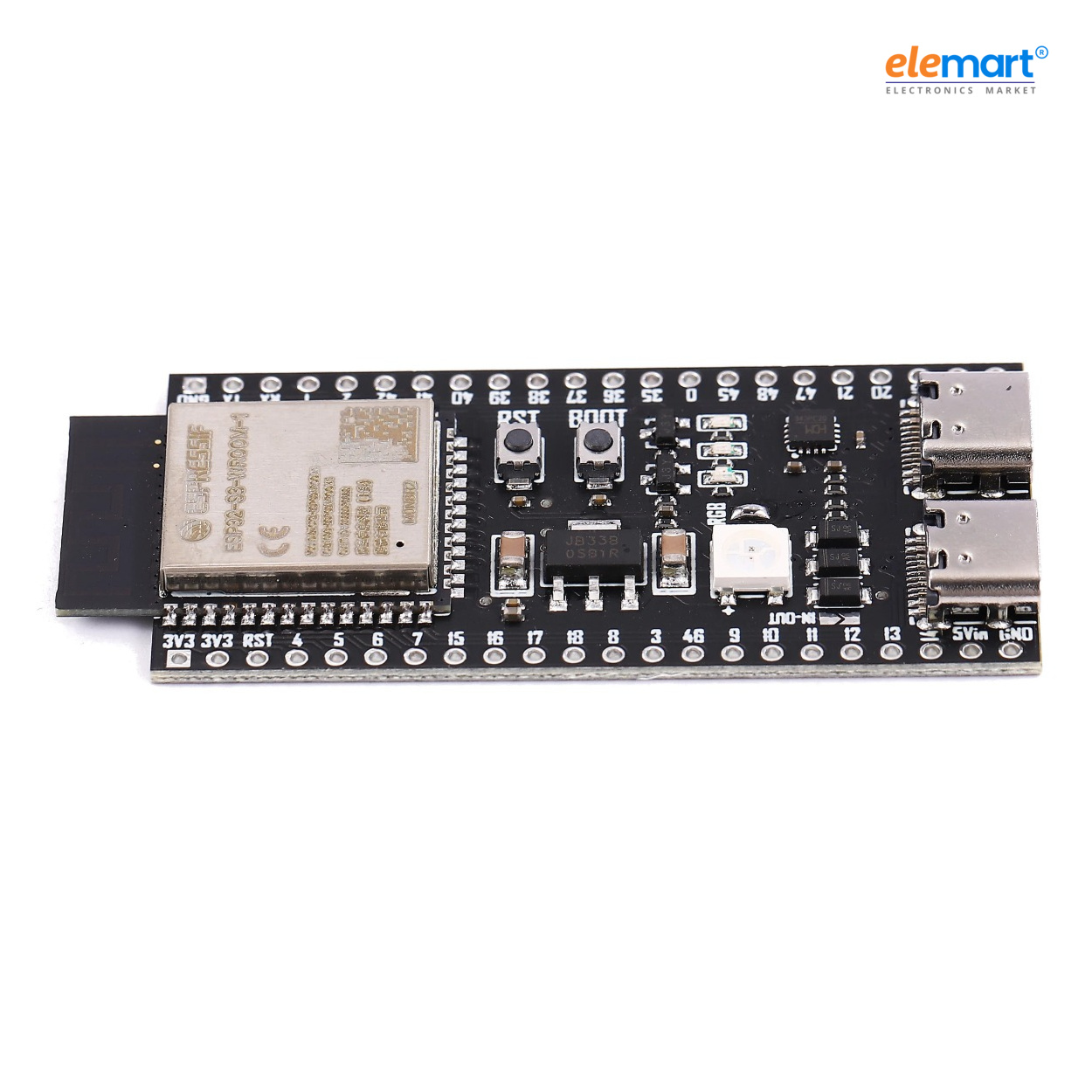 WeAct Studio ESP32-S3-DevKitC-1 ESP32-S3 WiFi Bluetooth-compatible BLE 5.0 Mesh Development Board ESP32 Wireless Module Micropython