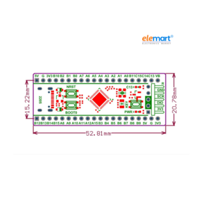 WeAct Studio BlackPill STM32F411CEU6 F411 25M HSE Core Learning Board Micropython Development