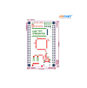 WeAct Studio STM32H723VGT6-H723VG LCD Core Demo Board