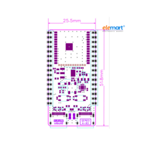 WeAct Studio ESP32-C6-MiNi Development Board ESP32C6 Minimum System Board ESP32 Core Board RISC-V Espressif IoT WiFi6 Bluetooth Zigbee
